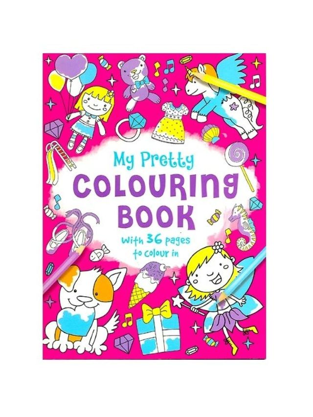 Learning is Fun My Coloring Book - Pretty | edamama